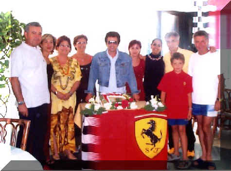 Foto di gruppo con Little Tony